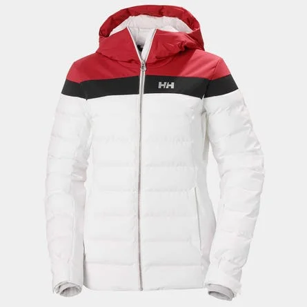 Helly Hansen Imperial Puffy Ski Jacket Women's Notch Collar Peter Pan Collar Cowl Neck Helly Hansen Imperial Puffy Ski Jacket Women's Notch Collar Peter Pan Collar Cowl Neck