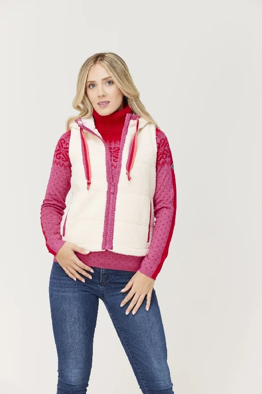 Krimson Klover Bella Hoody Womens Vest Hoodie with Drawcord Adjustable Secure