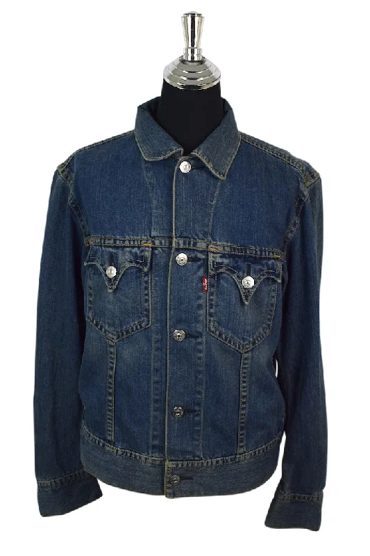 Levi Strauss Brand Denim Jacket Notch Collar Jacket Peter Pan Collar Jacket Cowl Neck Jacket Levi Strauss Brand Denim Jacket Notch Collar Jacket Peter Pan Collar Jacket Cowl Neck Jacket
