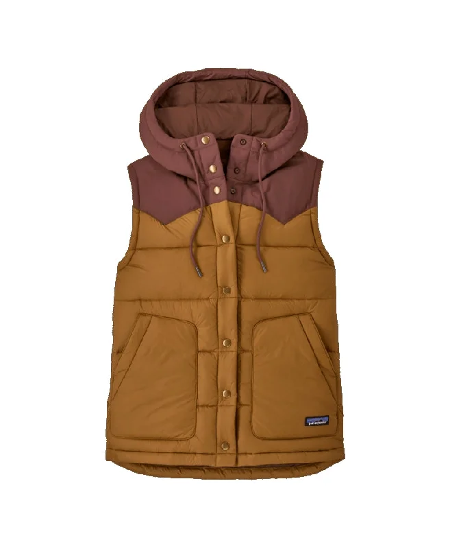 Patagonia Bivy Hooded Womens Vest Hoodie with Stripes Bold Sporty