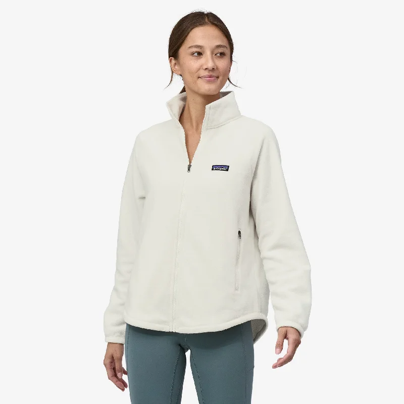 Patagonia Women's Classic Microdini Fleece Jacket - BIRCH WHITE Denim Fabric Leather Fabric Suede Fabric Patagonia Women's Classic Microdini Fleece Jacket - BIRCH WHITE Denim Fabric Leather Fabric Suede Fabric