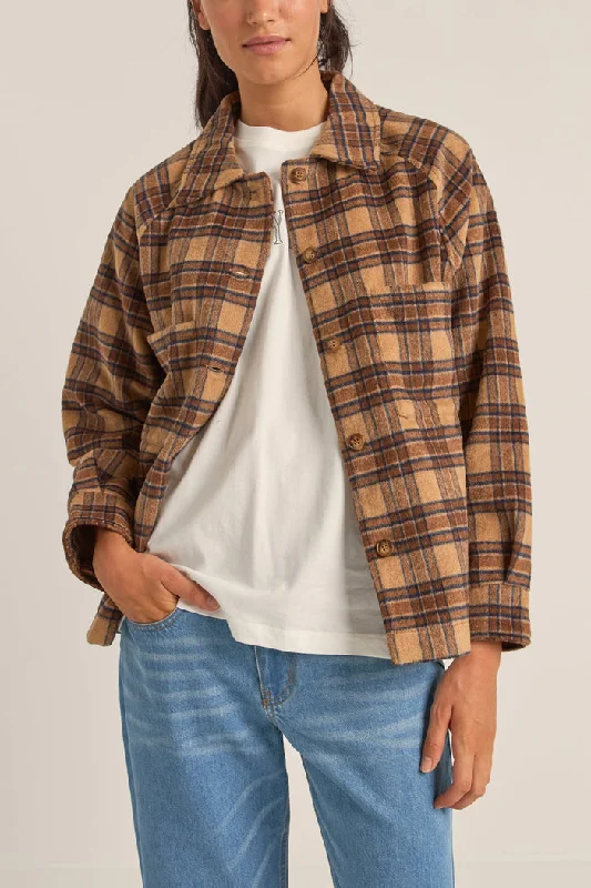 Rhythm Robbie Jacket - NATURAL Denim Jacket Leather Jacket Suede Jacket