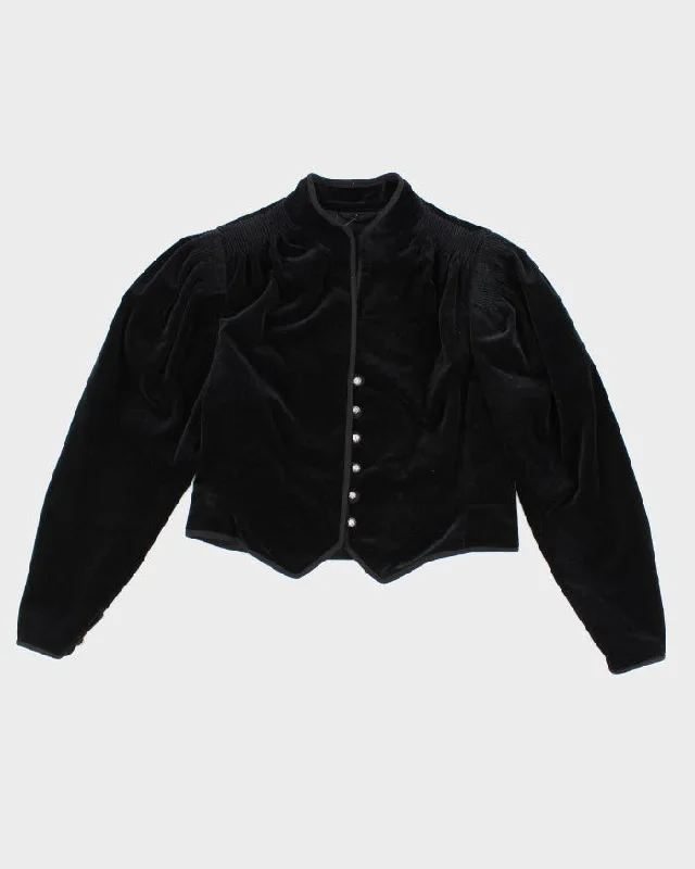 Vintage Velvet Jacket - M Rayon Jacket Velvet Jacket Corduroy Jacket
