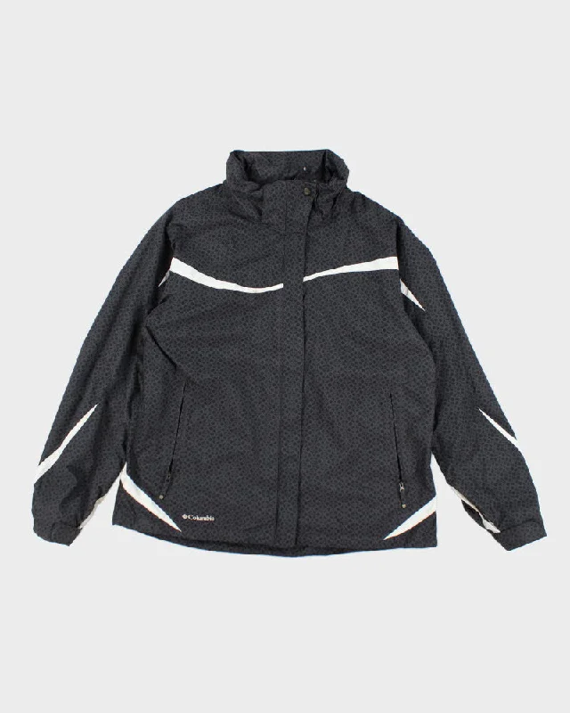 Vintage Women's Columbia Patterned Hiking Jacket - XL Fleece Jacket Down Jacket Parka Vintage Women's Columbia Patterned Hiking Jacket - XL Fleece Jacket Down Jacket Parka
