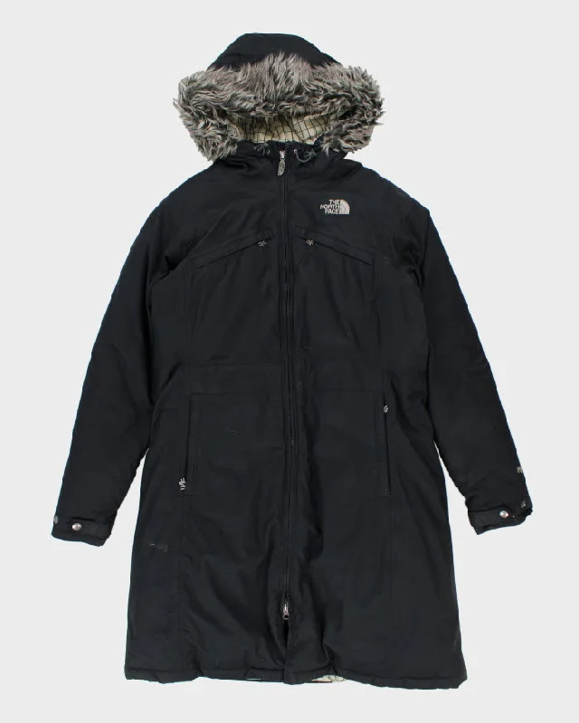 Vintage Women's The North Face Hooded Long Jacket - L Appliqued Jacket Beaded Jacket Sequined Jacket Vintage Women's The North Face Hooded Long Jacket - L Appliqued Jacket Beaded Jacket Sequined Jacket