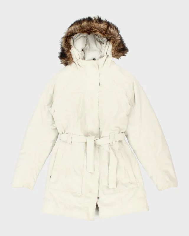 Vintage Women's The North Face Quilted Parka Jacket - S Boat Neck Shawl Collar Notched Collar Vintage Women's The North Face Quilted Parka Jacket - S Boat Neck Shawl Collar Notched Collar