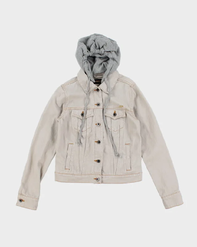 Vintage Y2K Women's Harley Davidson Hooded Jacket - XS Zippered Jacket Buttoned Jacket Snapped Jacket Vintage Y2K Women's Harley Davidson Hooded Jacket - XS Zippered Jacket Buttoned Jacket Snapped Jacket