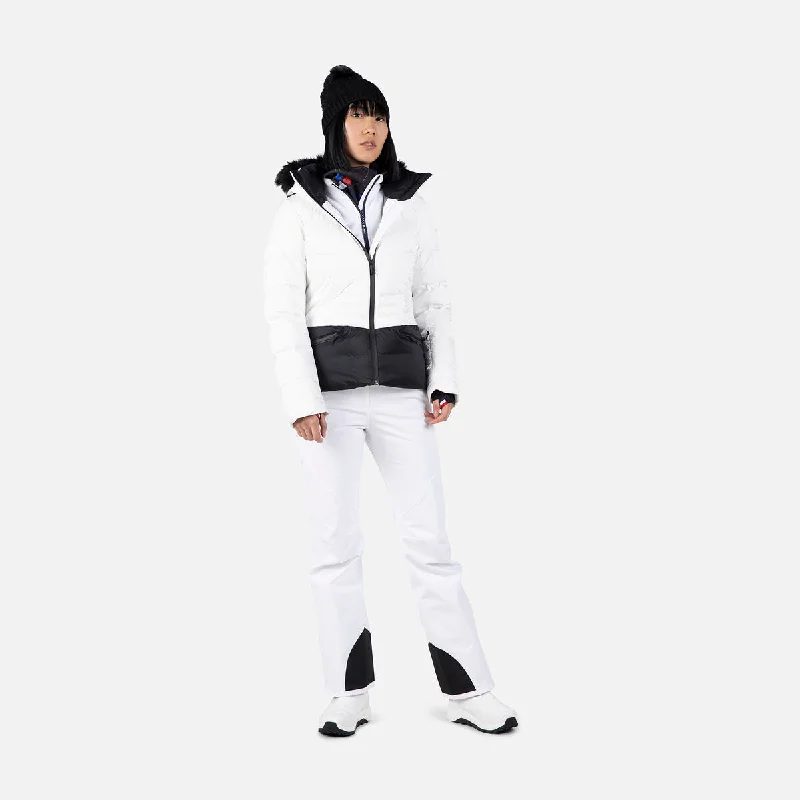 Women's Joseray Down Ski Jacket Nylon Jacket Polyester Jacket Spandex Jacket