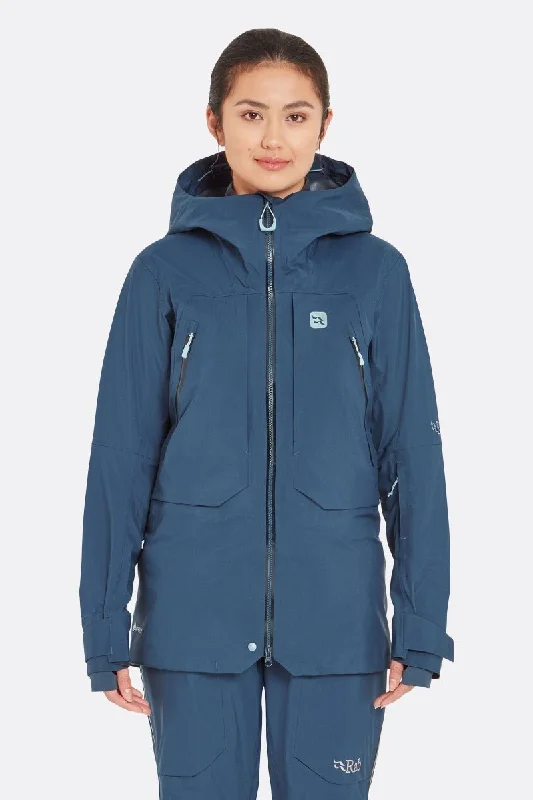 Women's Khroma Converge GORE-TEX Ski Jacket Knit Fabric Woven Fabric Fleece Fabric