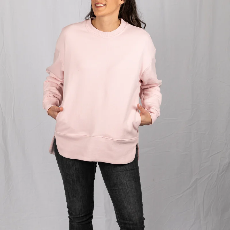 Beatrix Hidden Pocket Pullover and Travel Sweatshirt Hoodie with Ribbed Cuffs Snug Fit Comfort