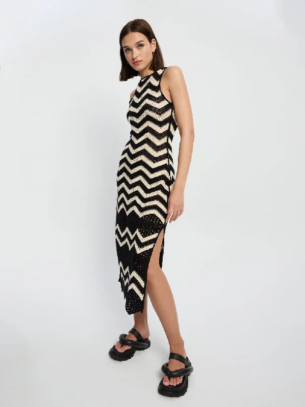 Jacinta Maxi Dress Cozy Maxi Dress with Slit