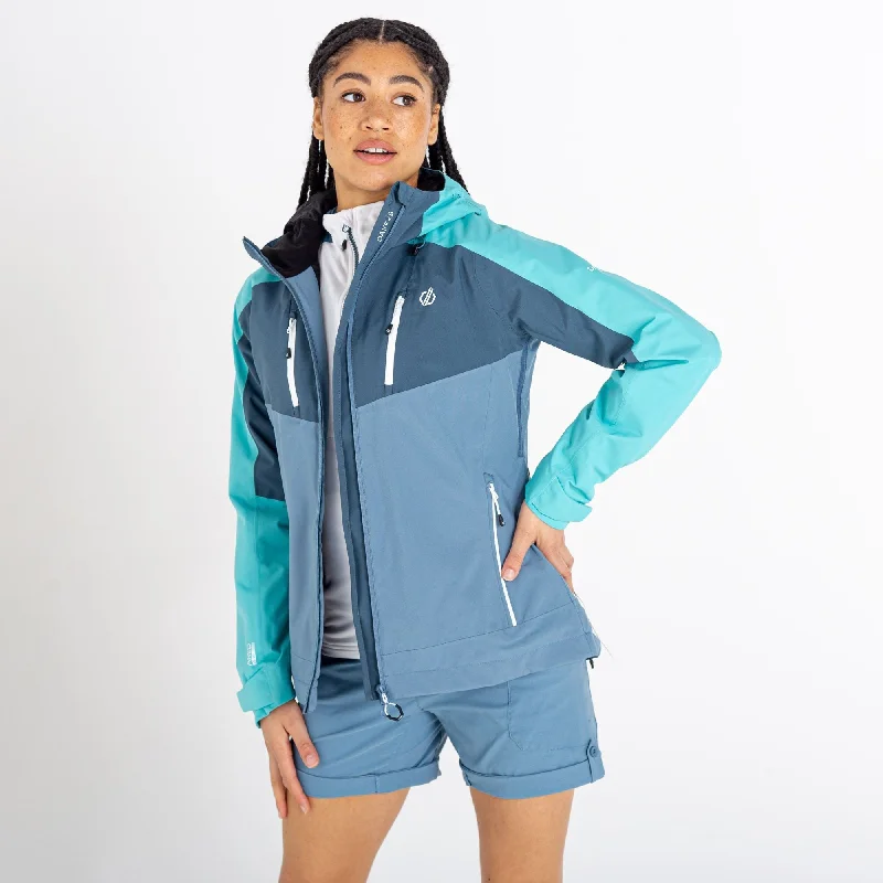 Dare2b Ladies Diverse II Waterproof jacket-MEADOW GREEN Cotton Jacket Linen Jacket Terry Jacket