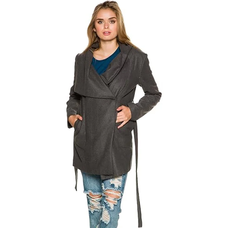 Rusty Confidential Coat Women's Jackets (Brand New) Hoodie Zip-Up Jacket Button-Up Jacket