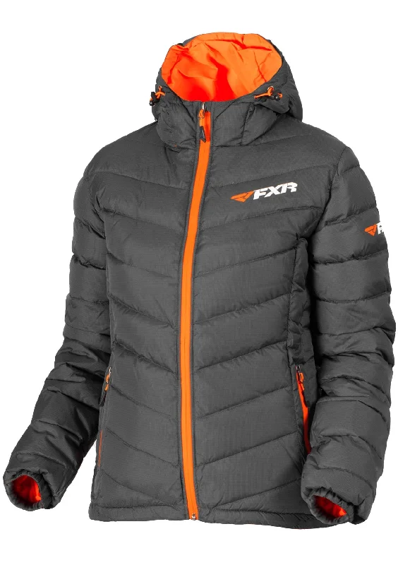 Women's Elevation Down Jacket Oversized Jacket Tailored Jacket Straight Jacket