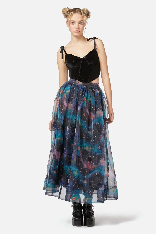 Falling Star Skirt linen skirt relaxed