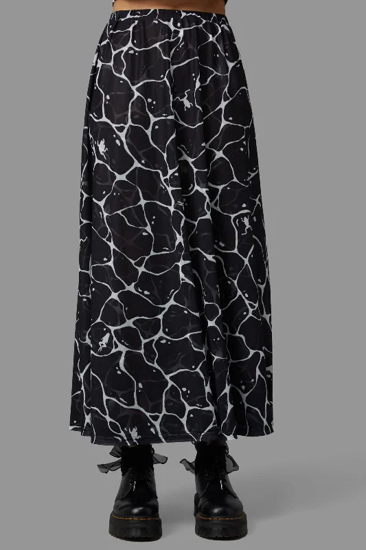 Lily Pad Skirt patchwork skirt art