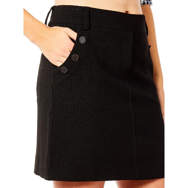 Belyn Key Military Womens Golf Skort flowy skirt hem