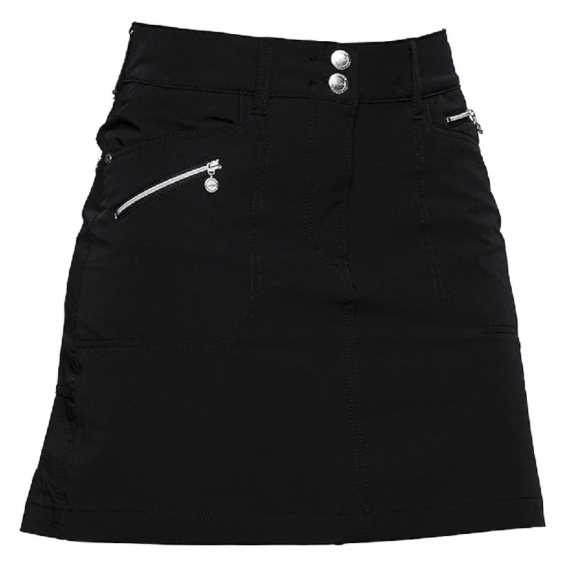 Daily Sports Miracle Black 18in Womens Golf Skort velvet skirt plush