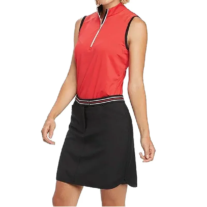 GGBlue Hampton Womens Golf Skort pleated skirt texture