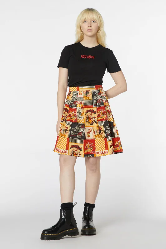 Hot Rod Girls Skirt wool skirt breathable